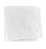 St. Moritz Blanket 100% cotton, brushed nap, plain hem with woven binding, made in Portugal