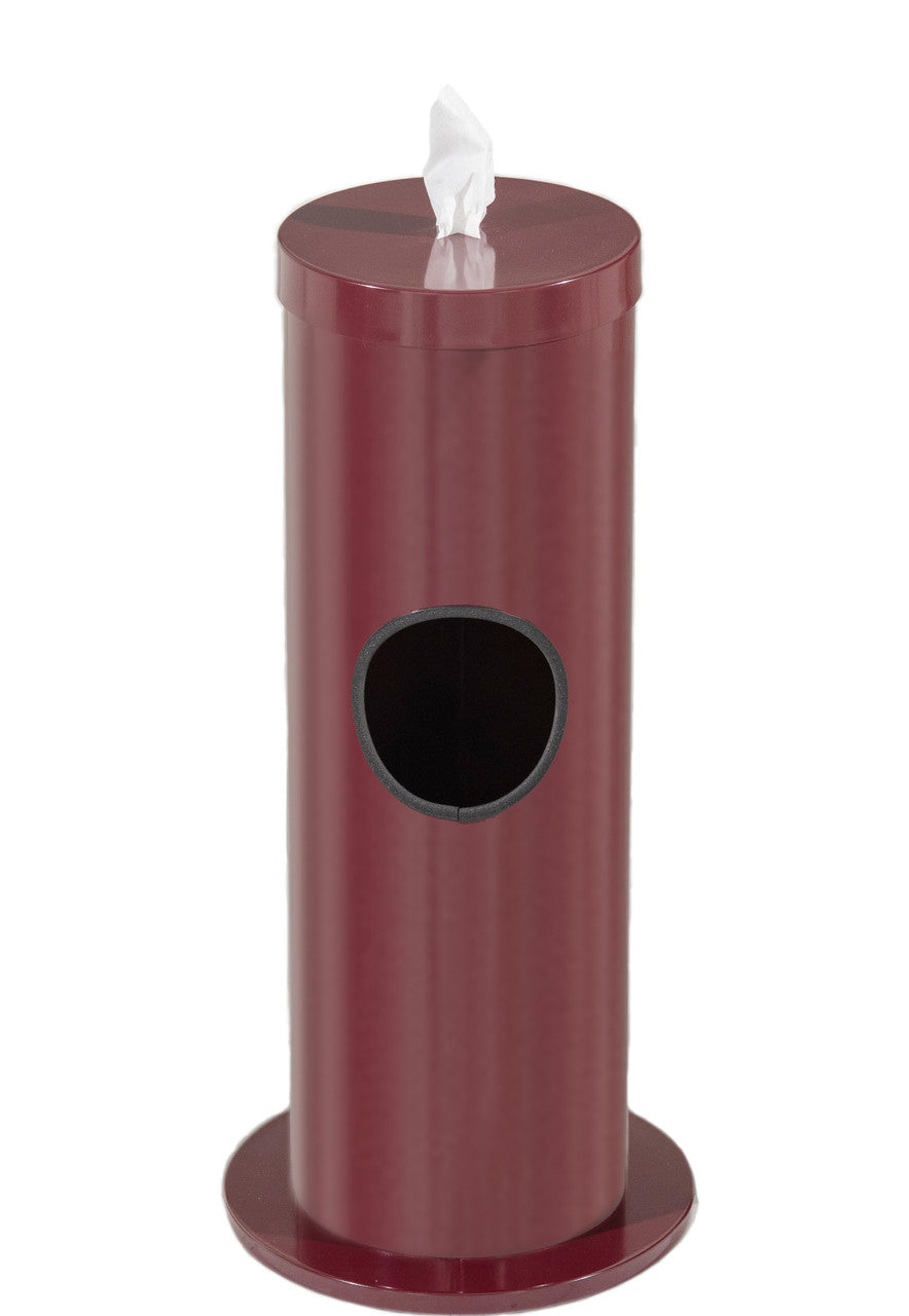 Antibacterial Wipe Dispenser and Waste Reciptacles with Liner 13.5" x 29" 19 lbs,