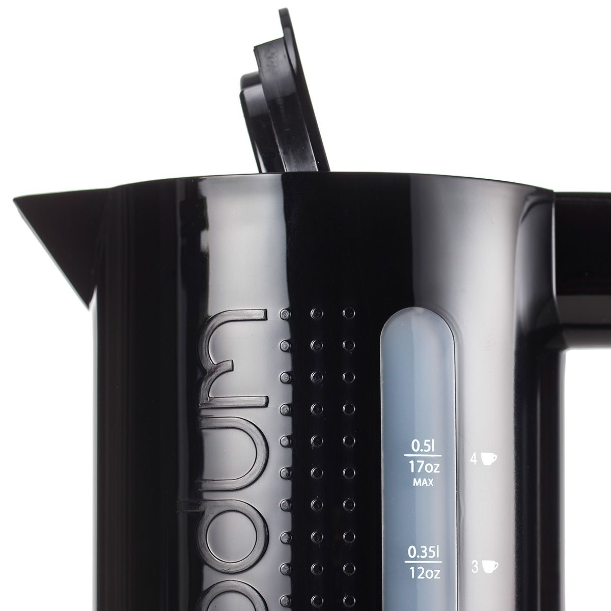 Bistro Electric water kettle, 0.5 l, 17 oz, Black