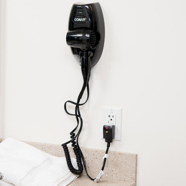 Conair® 1600 Watt Wall Mount Dryer, Black