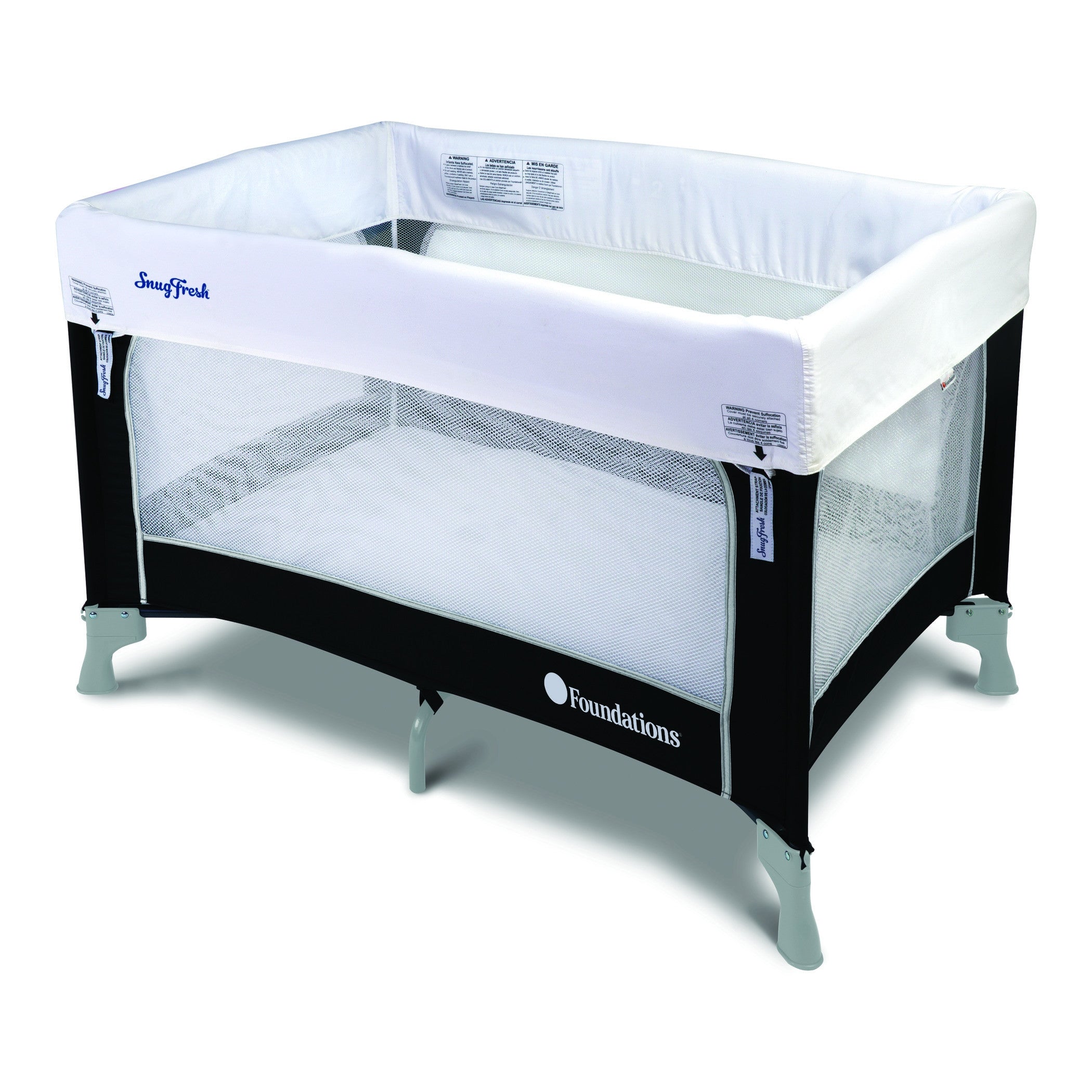 SnugFresh® Celebrity™ Travel Yard Crib with SnugFresh® Cover