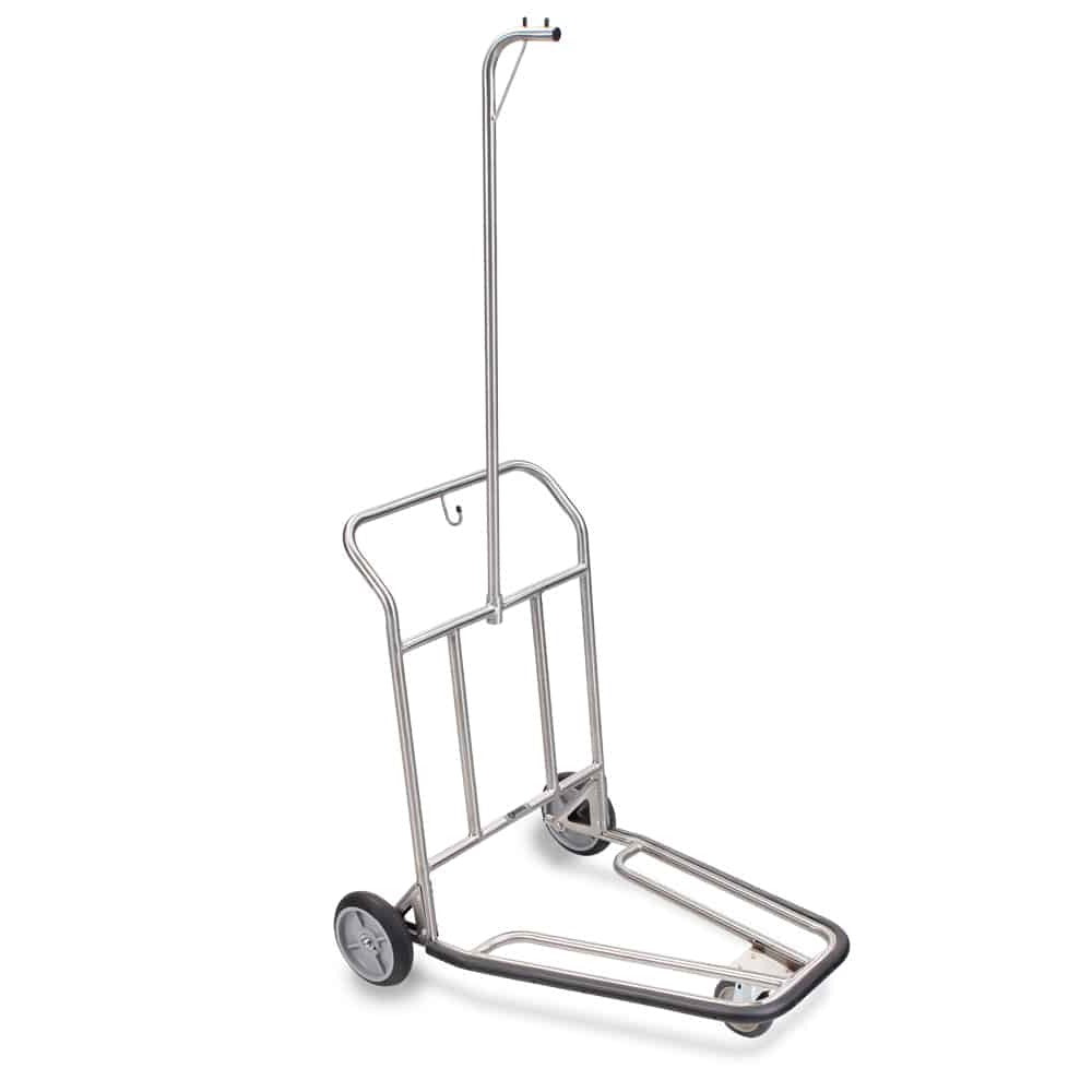 Nestable Luggage Cart with Hanger Bar, Economy