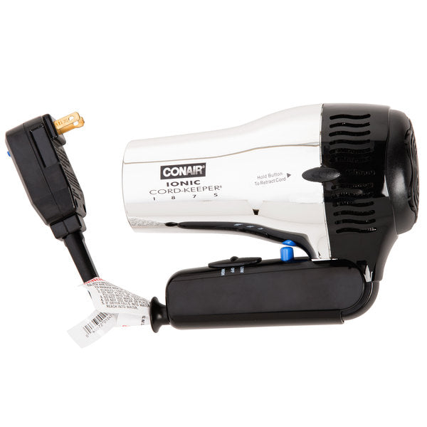 Conair® 1875 Watt Ionic Cord-Keeper® Dryer, Chrome