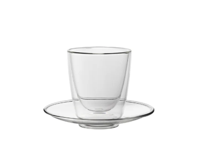Double-Walled 7.75oz Cappuccino w/ Saucer