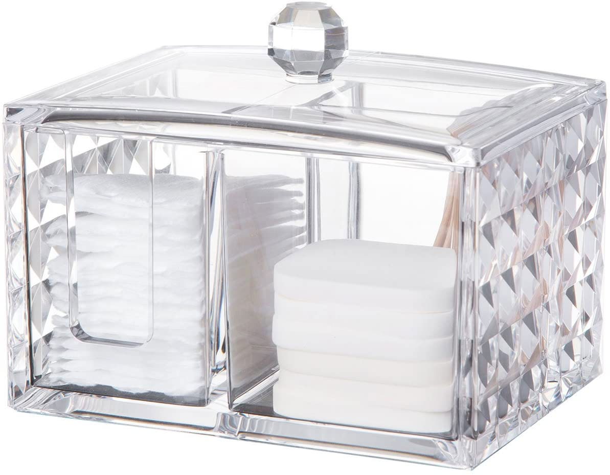 Glass Dual Amenity Holder