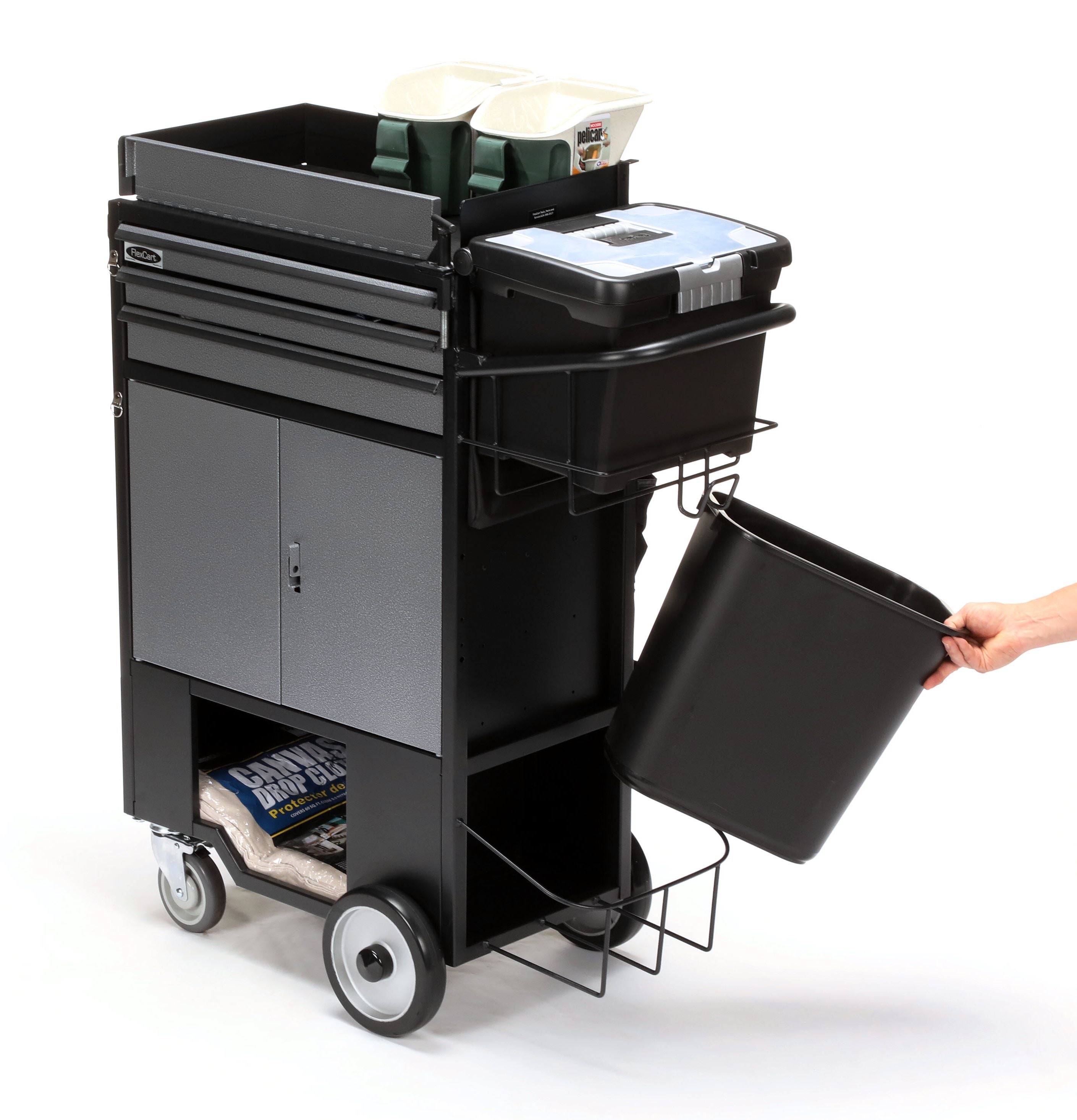 FlexCart FC-300 Painter’s, Trades and Large Equipment Cart