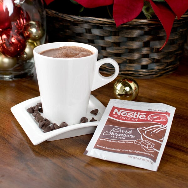 Nestle® Dark Chocolate Flavor Hot Cocoa Mix