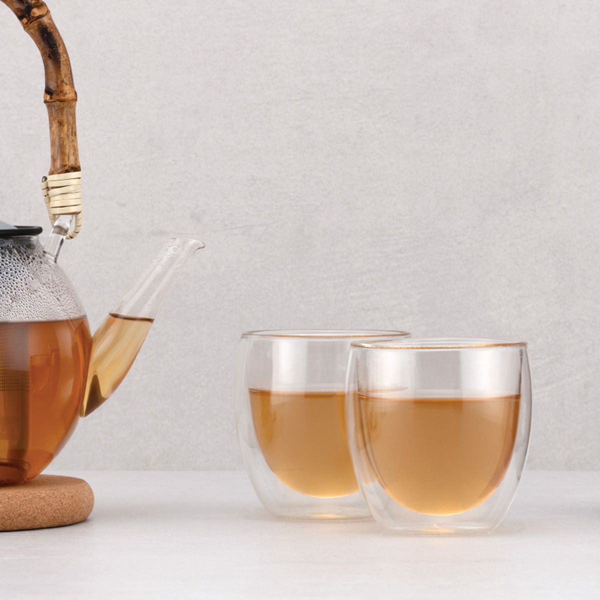 Pavina 2 pcs glass, double wall, extra small, 0.08 l, 2.5 oz,
Transparent