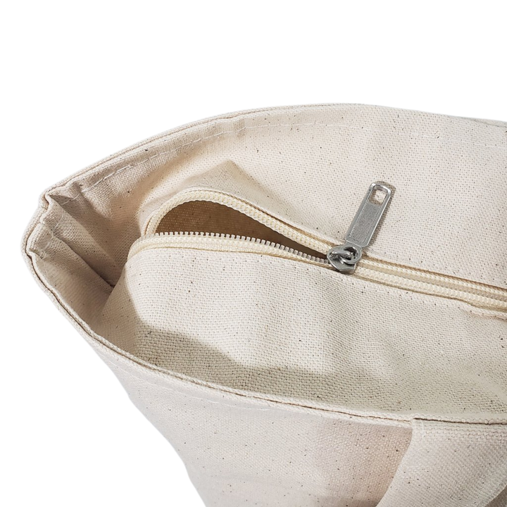 Extended Pet-Stay Canvas Tote