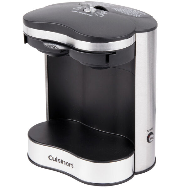 BRU2 Cuisinart® 2-Cup Coffee Maker, Black with Stainless