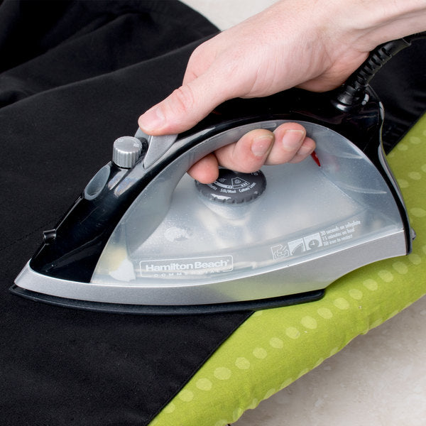 Steam/Spray Iron, Lightweight, Positioning Sensing Auto Shutt Off, Extra Long Cord, Black