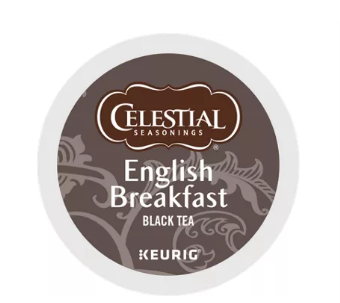 Celestial Seasonings® English Breakfast Tea Tea - Black Tea Kosher Caffeinated K-Cups