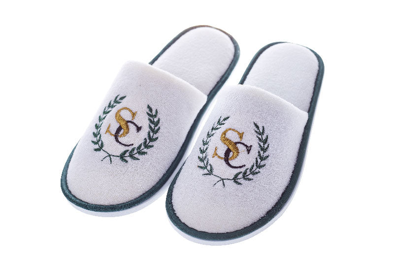 Custom Embroidered Slippers