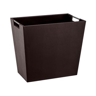 Handlebar Rectangle Wastebasket Chocolate