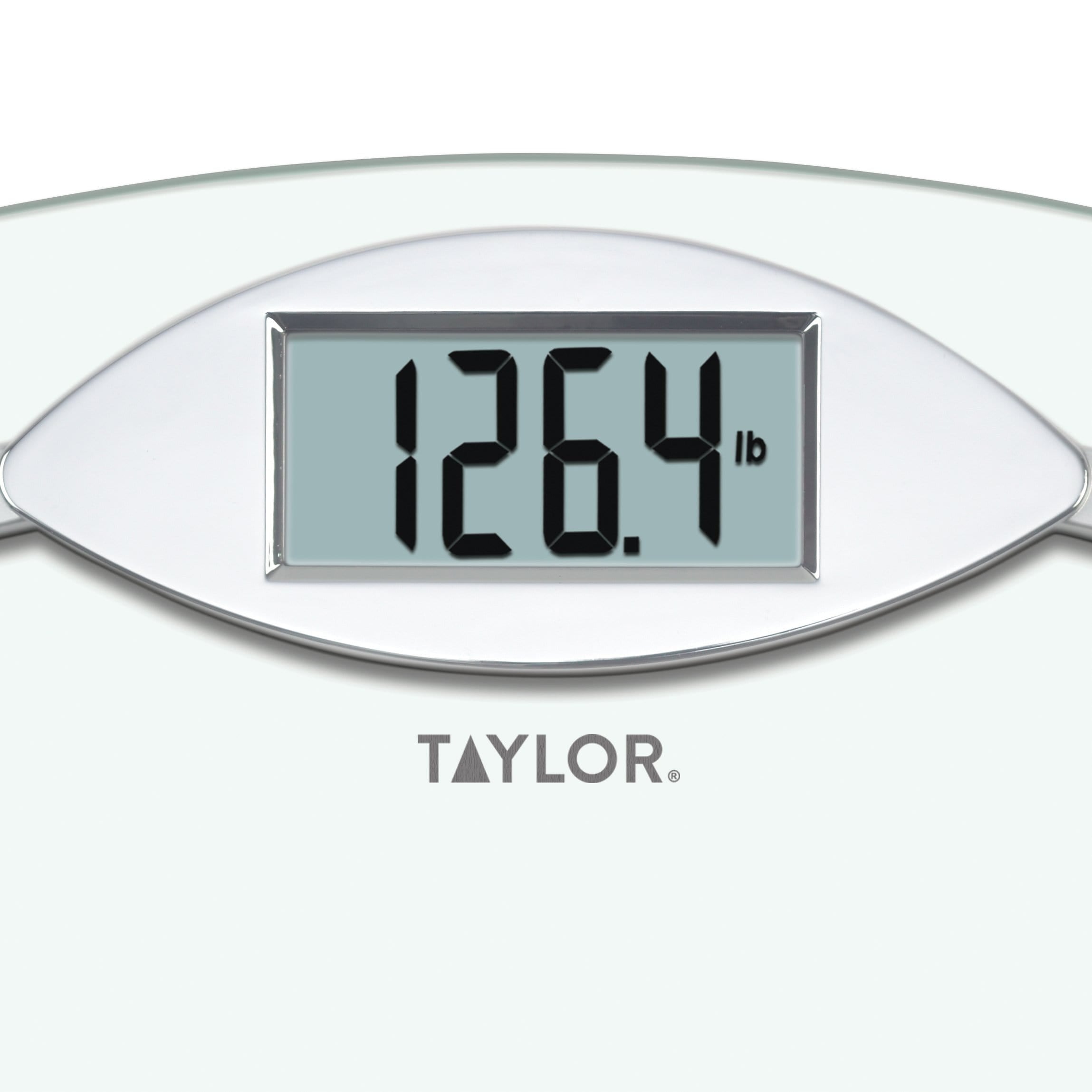Digital Glass Chrome Bathroom Scale