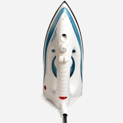 Mid-size Dual Auto Off Iron with 7' Retractable Power Cord, White