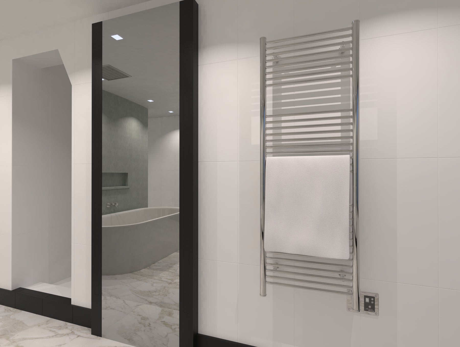 Heated Towel Rack, 3+ Towels