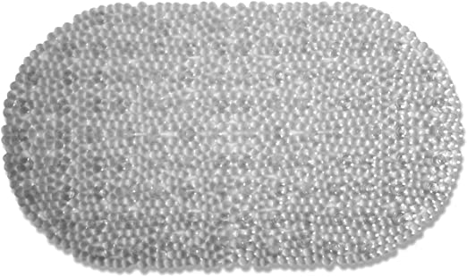 Bath Mat 15x27 Oval Clear