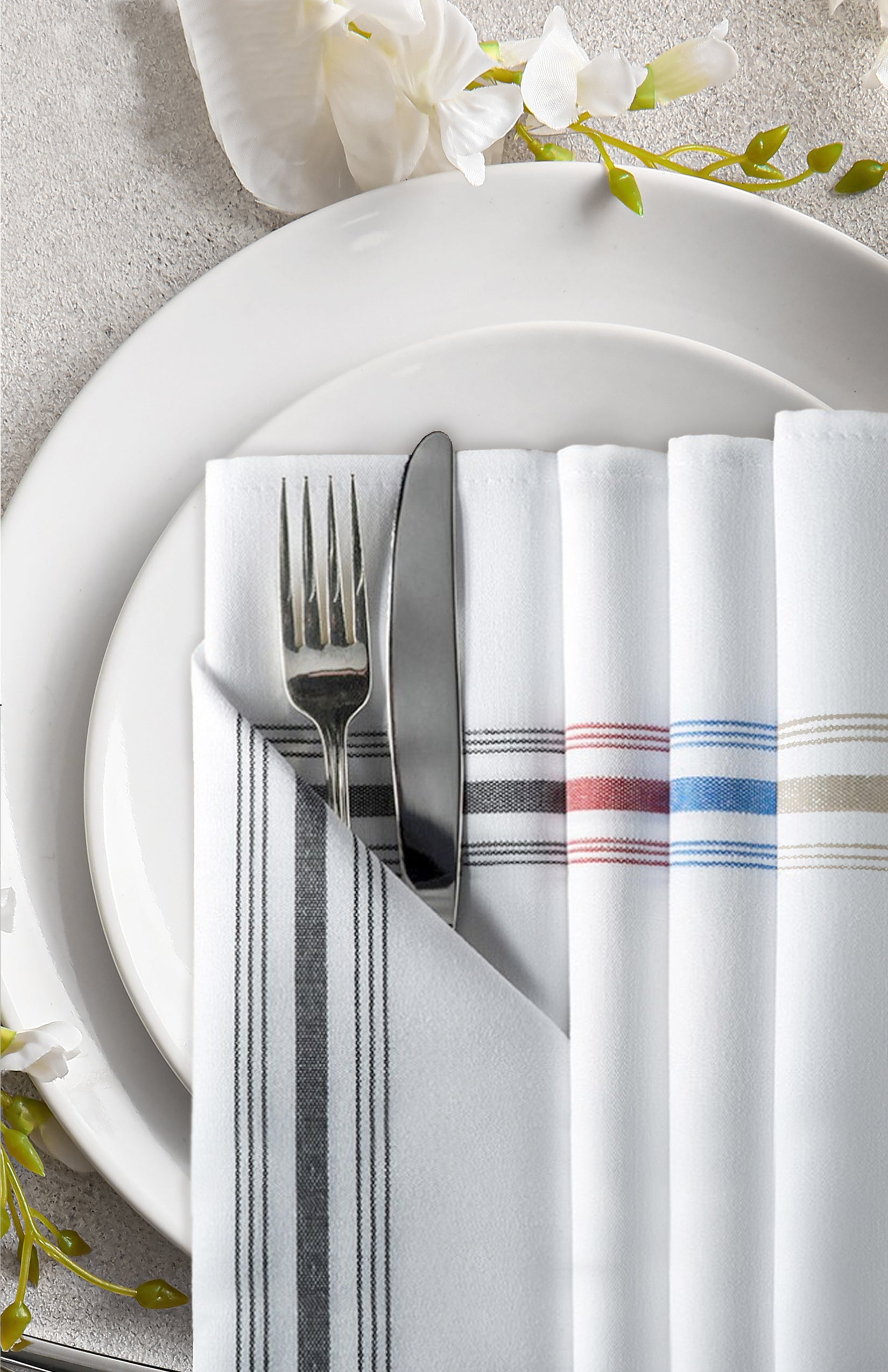 Bistro Napkin 100% Spun 2 Ply MJS Polyester