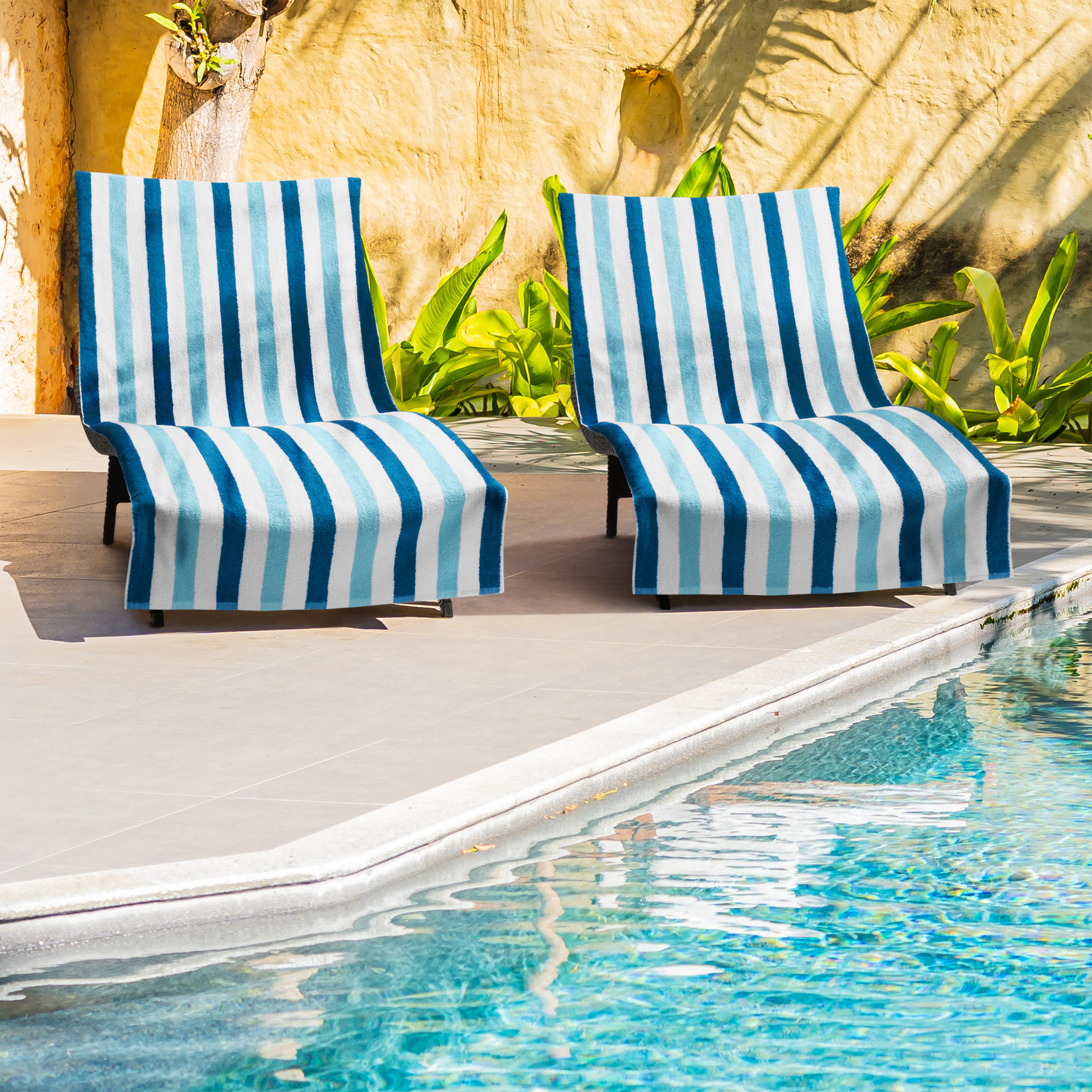 Cabo Cabana 30"x70" 100% 20/D Ringspun Cotton Towels