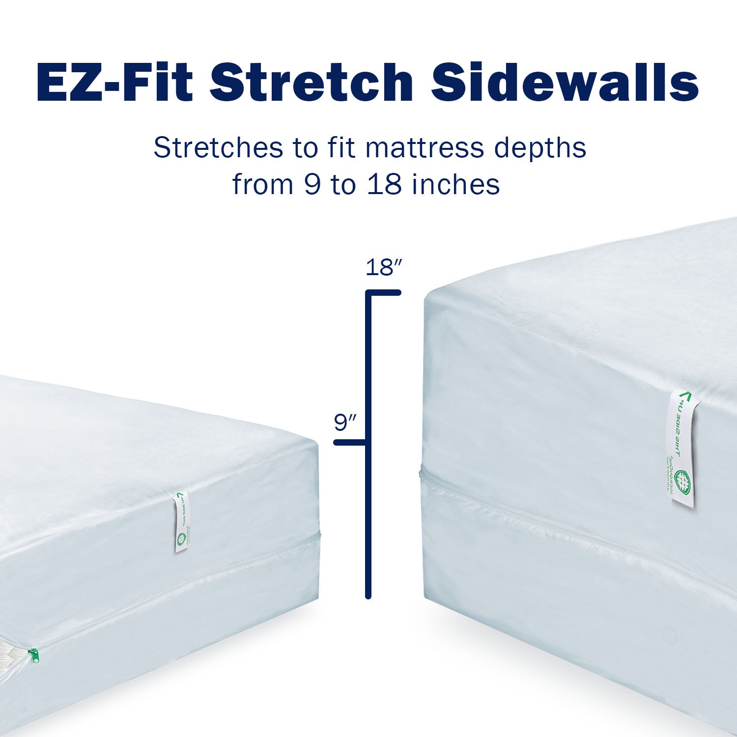 Platinum Waterproof Mattress Encasement with Mattress Pad