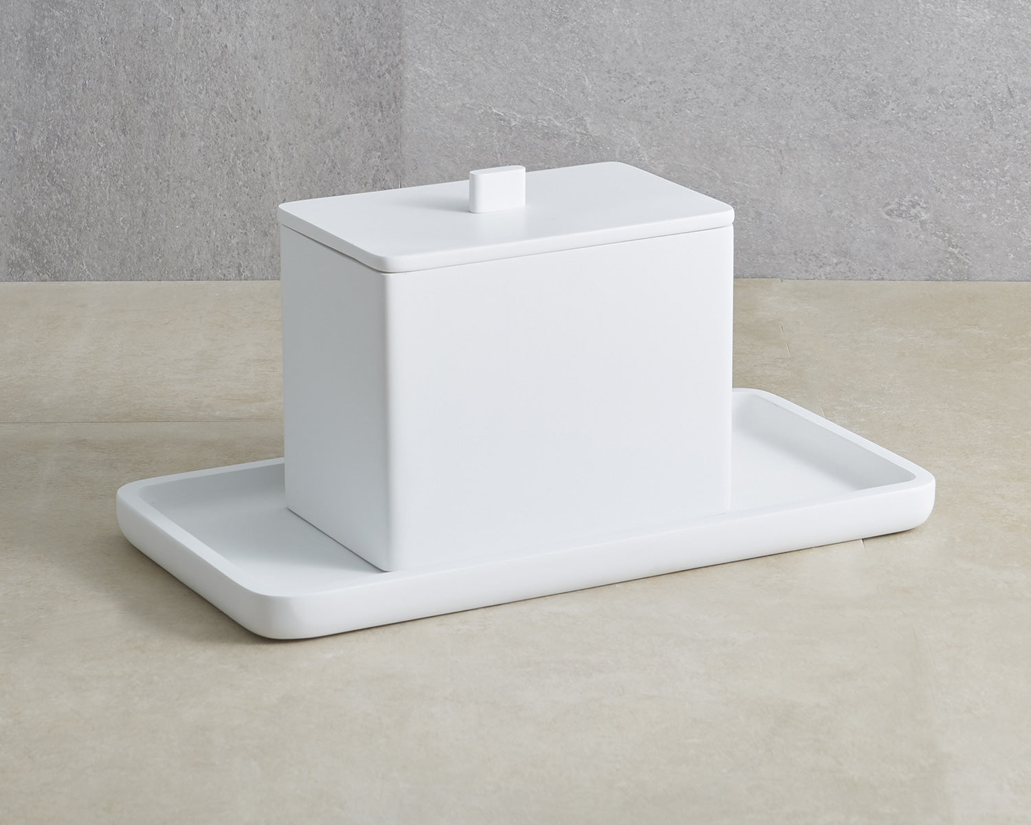 Cortland Ice Bucket White