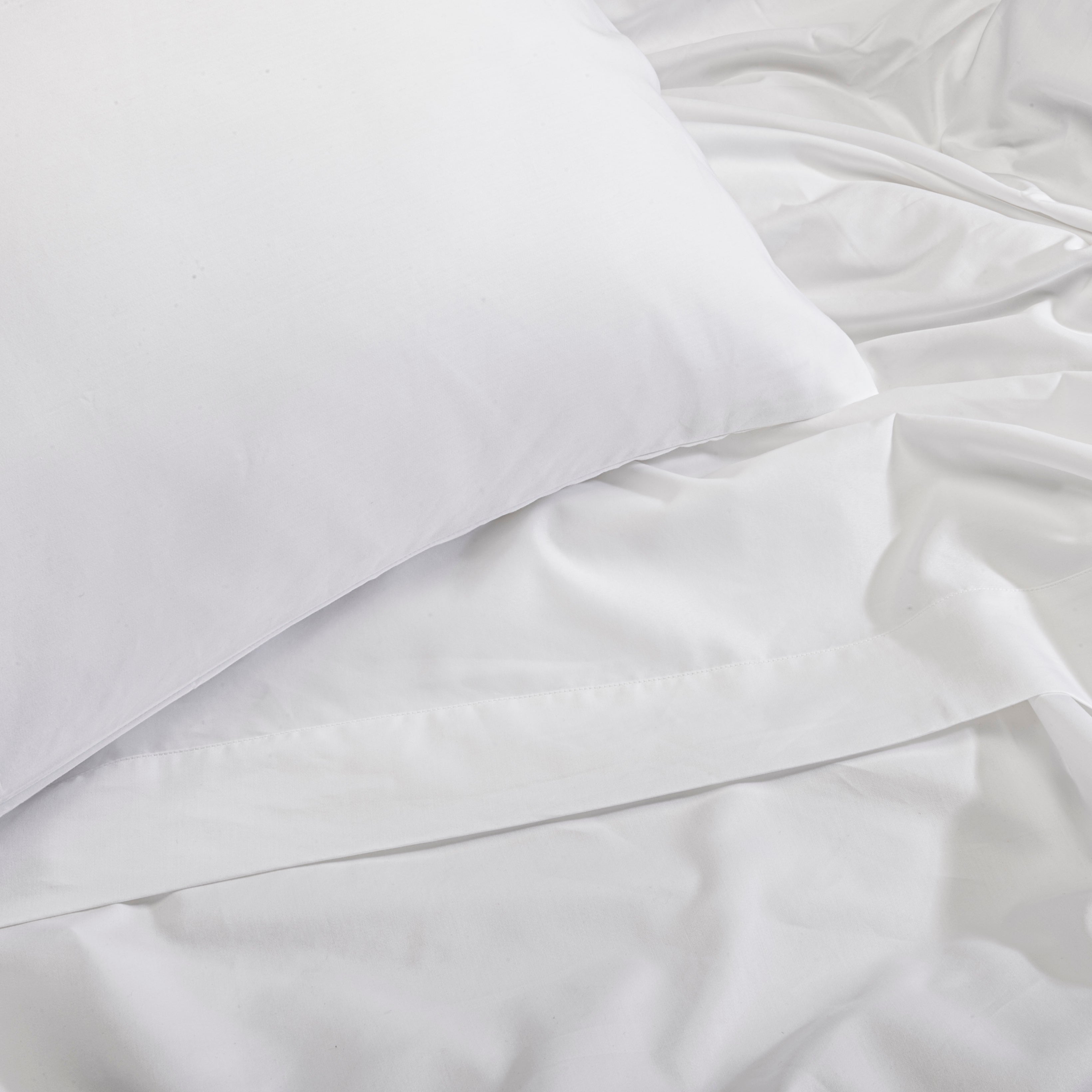 Duvet Cover T300 100% ELS Cotton, Plain Sateen
