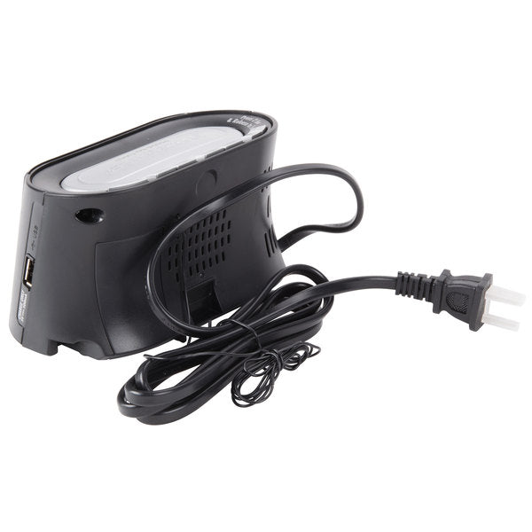 Clock Radio, 0.9 LED display USB Port, Snooze, AM/FM, PM Indicator, Alarm On Indicator