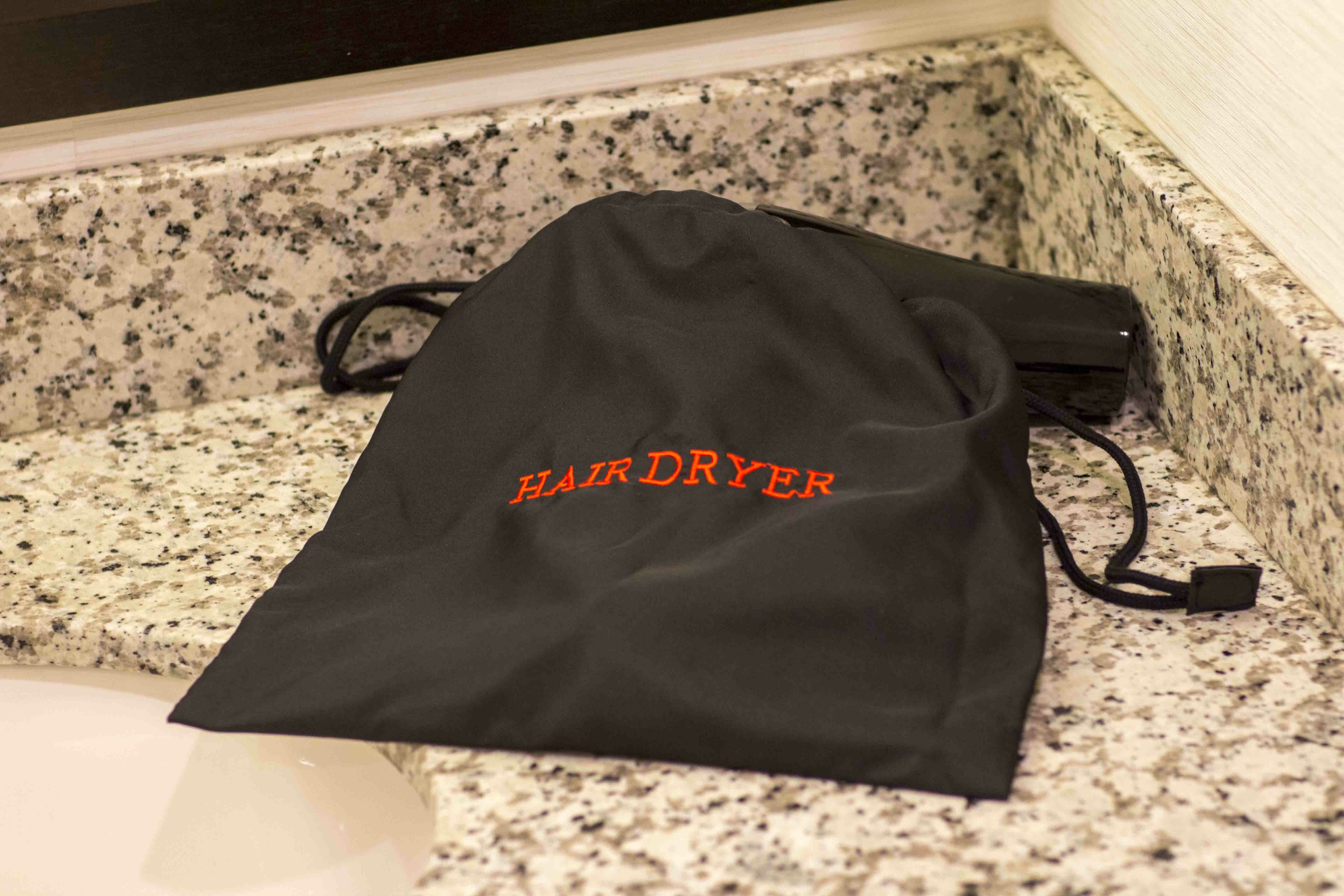 Hair Dryer Bag, Black