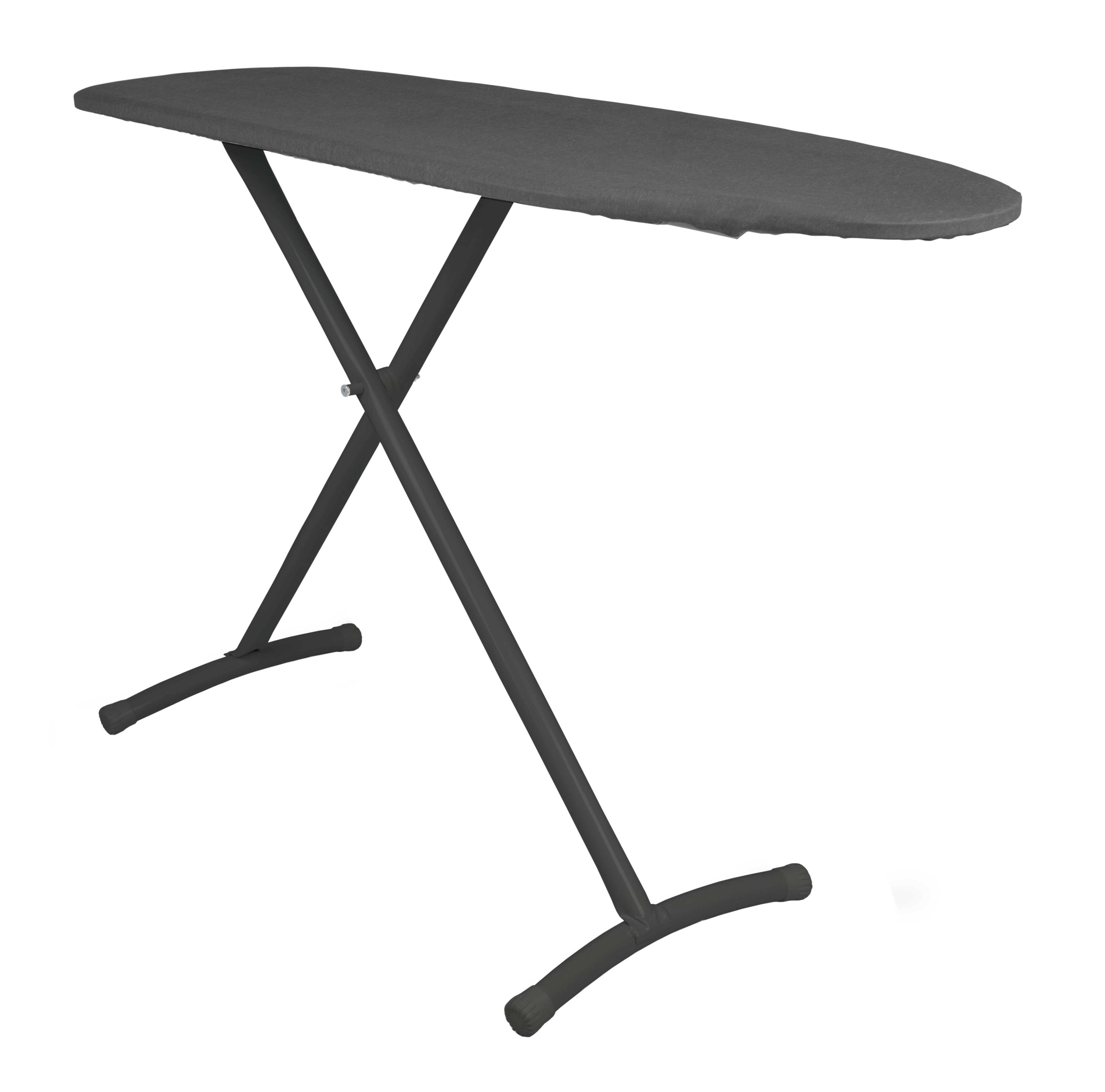 48" Contour Leg Ironing Board; Black with Charcoal Cover