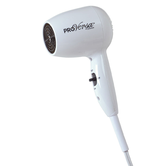 Handheld Hair Dryer 1600W, 2 Speeds, 2 Heat Settings, White, Removeable Lint Filter