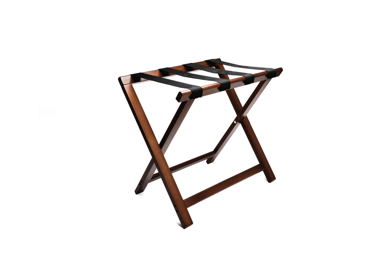 Standard Wood Luggage Rack, Walnut