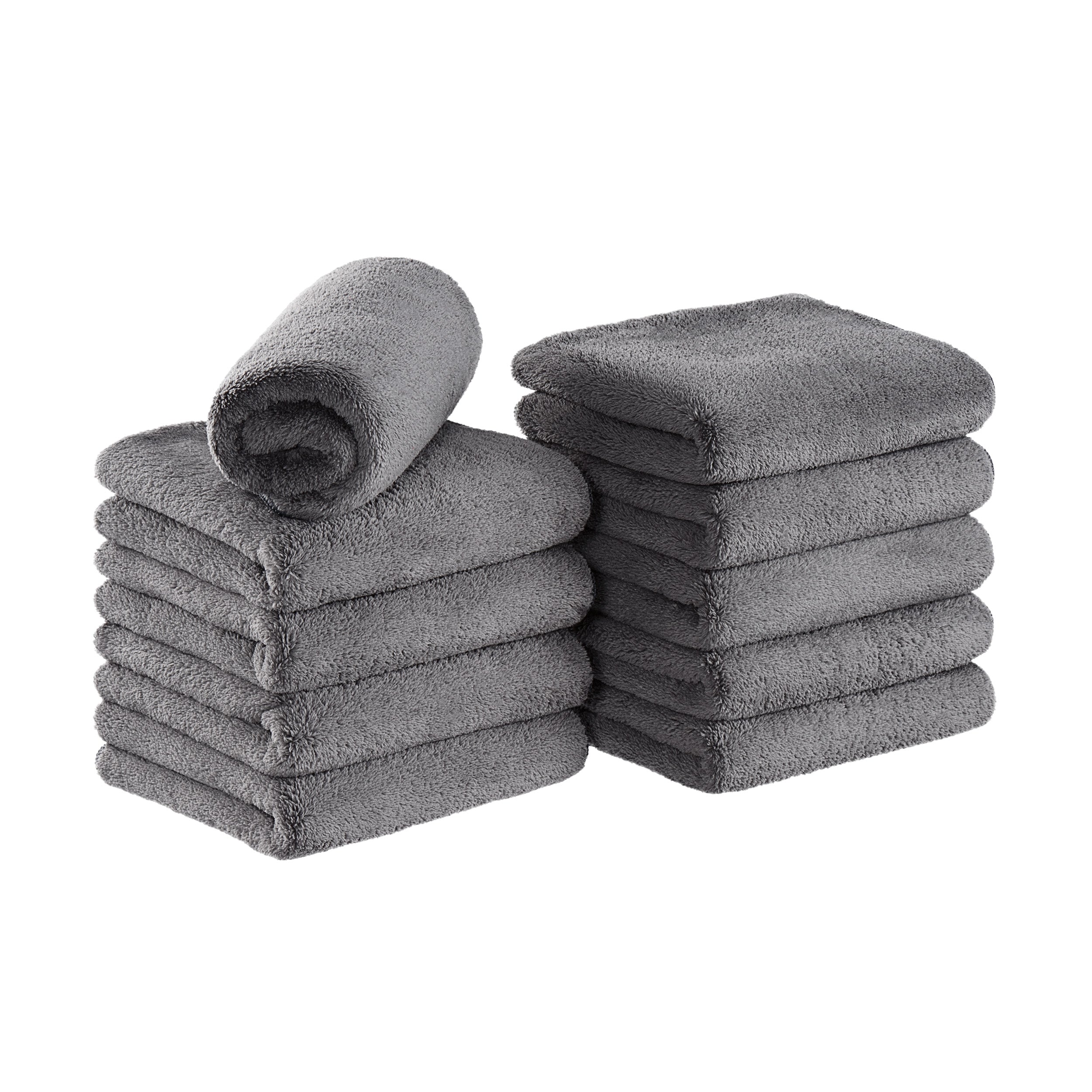 Coral Fleece 16"x27" Bleach-Safe Towels