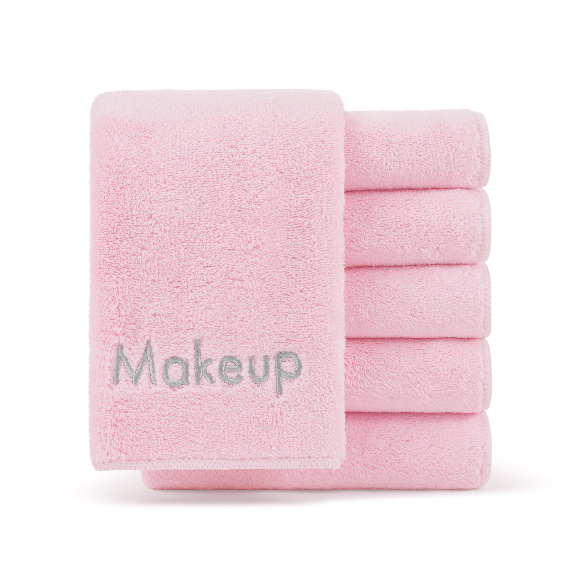 Coral Fleece 13"x13" Microfiber Makeup Removal Towels