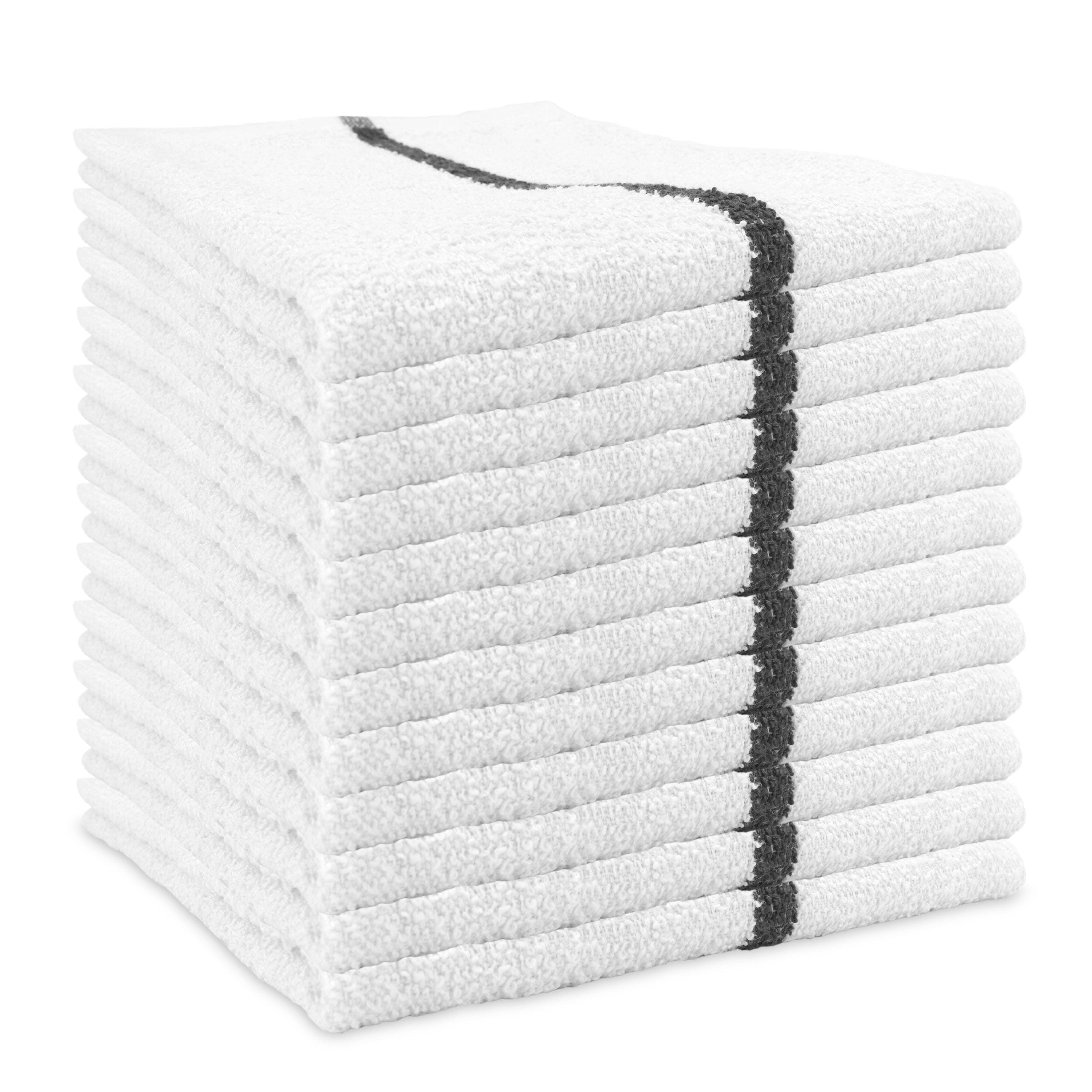 Qwick Wick Bar Mop 16"x19" 100% Cotton Terry Towels