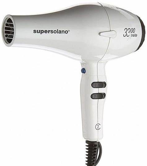 Solano SuperSolano 3300 Xtralite Professional Hair Dryer, 1800 Watt
