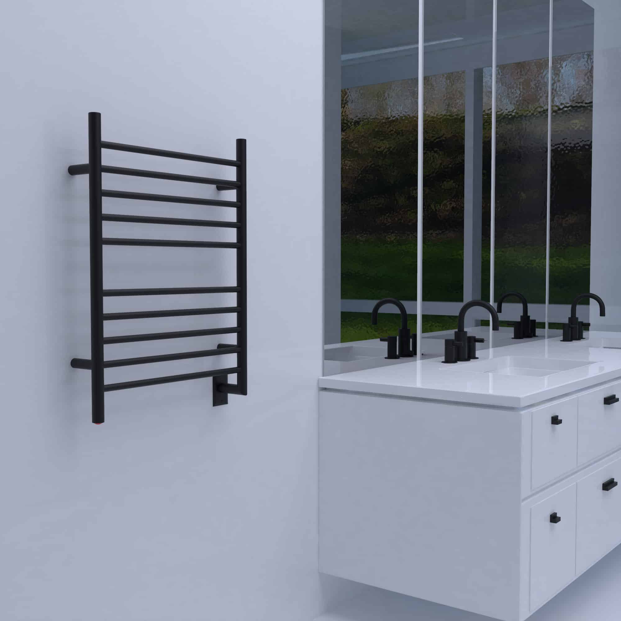 Heated Towel Rack, 1-2 Towels