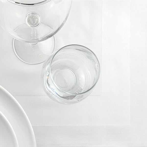 Premium Satin Band Napkin 100% Spun 2 Ply MJS Polyester