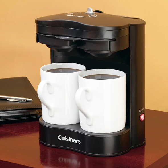 BRU2 Cuisinart® 2-Cup Coffee Maker, Black