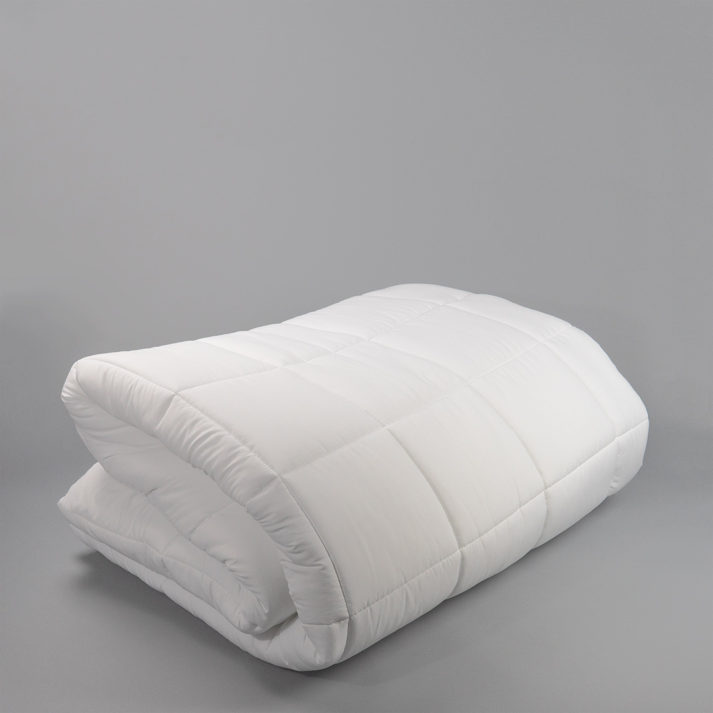 Ultra-Touch Down-Alternative Quilted Blanket, Medium Weight, Sewn-Through, 6" Box