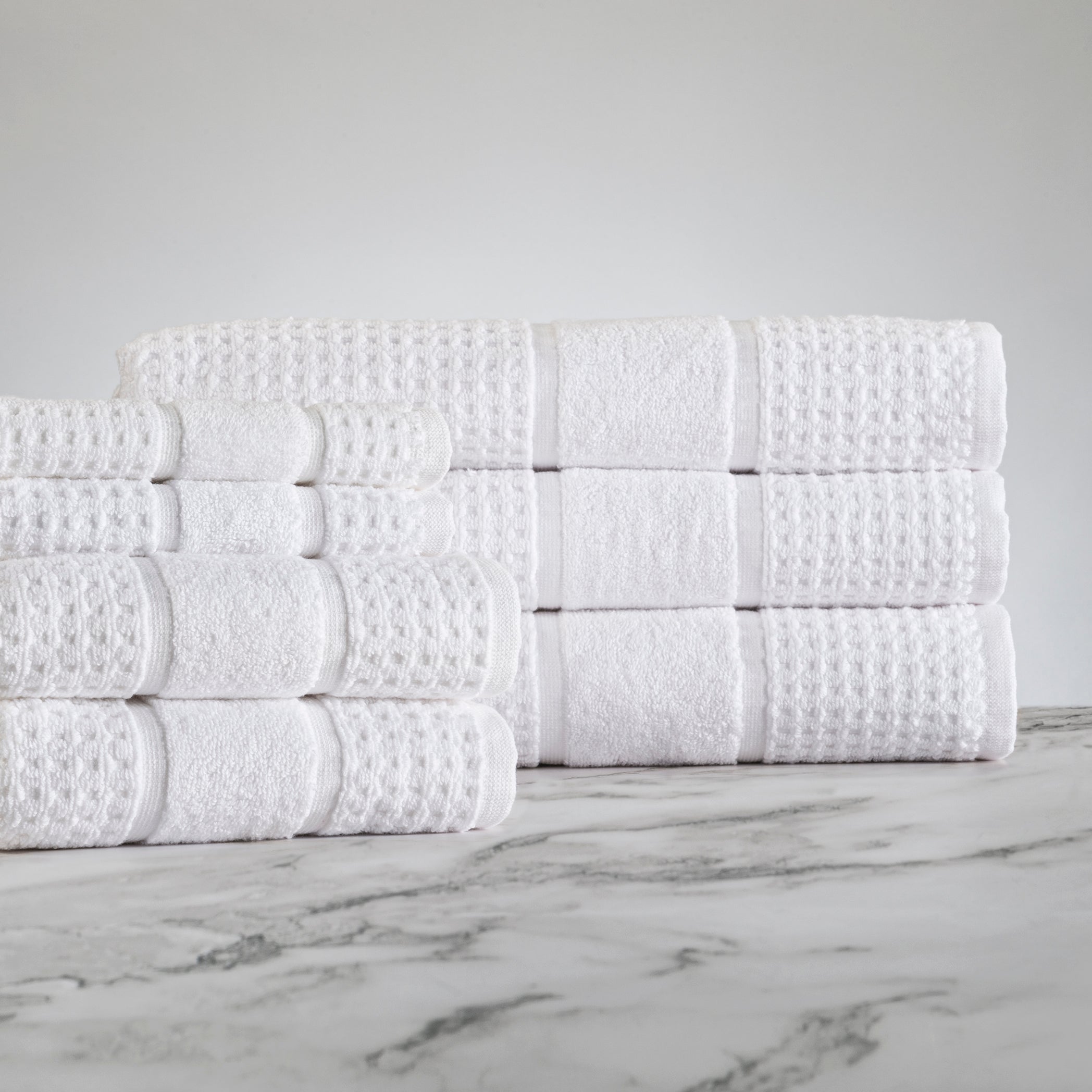 Waffle Terry 100% Ringspun Cotton, Waffle Weave
