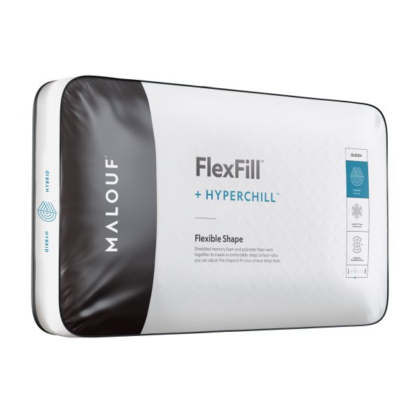 Malouf FlexFill+HyperChill Pillow