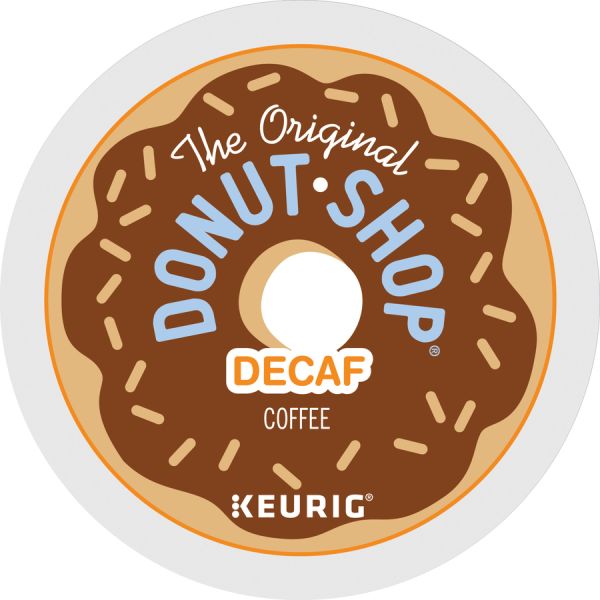 The Original Donut Shop® Decaf Medium Roast Kosher De-Caffeinated K-Cups