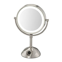 Conair® Two-Sided LED Lighted Vanity Mirror, Brushed Nickel