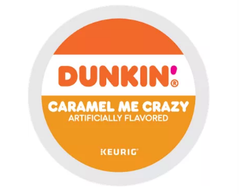 Dunkin'® Caramel Me Crazy Medium Roast Kosher Flavored Caffeinated K-Cups