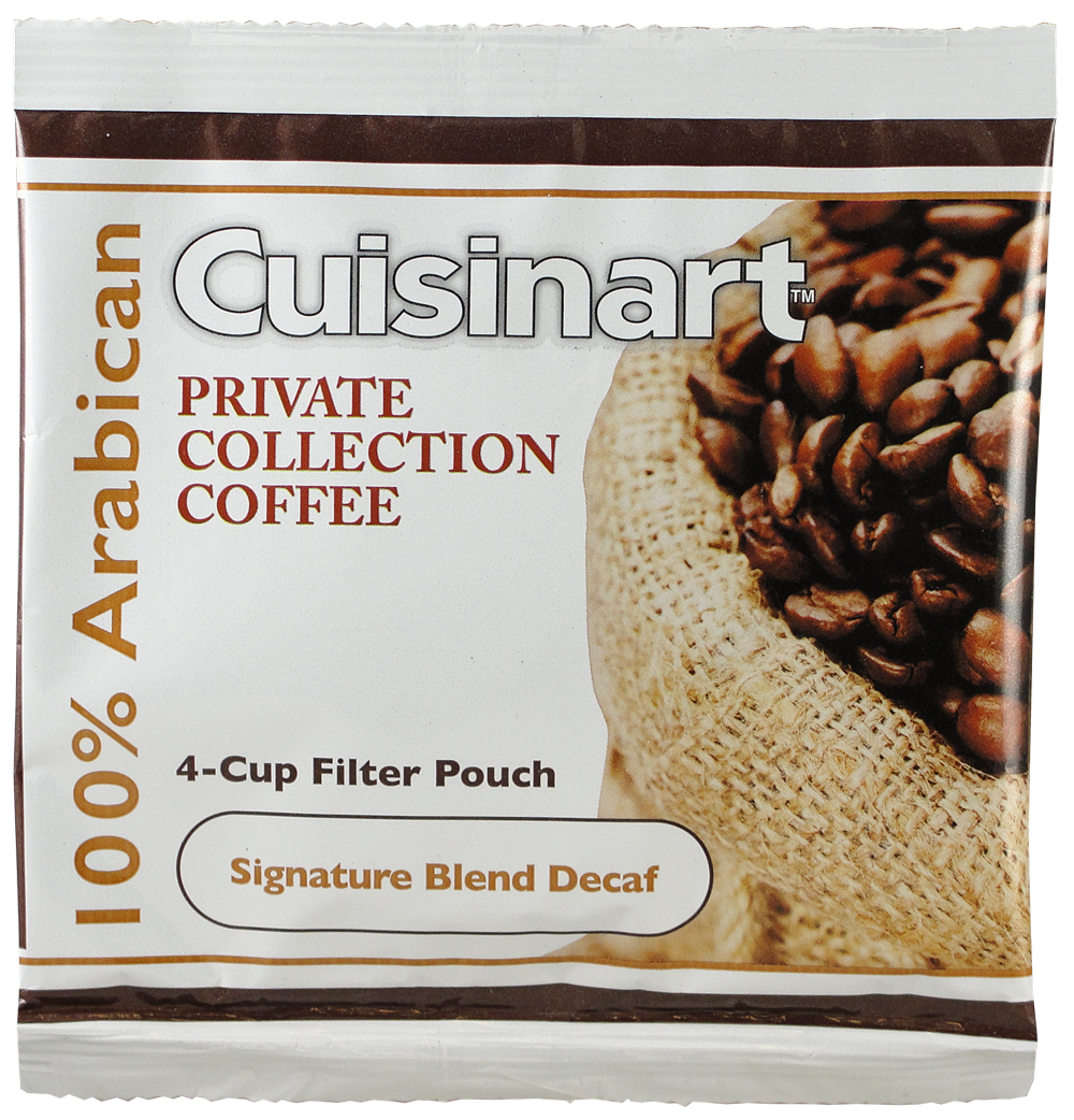 Cuisinart Signature Blend 4-Cup Filter Pouch Decaf .7 Oz.