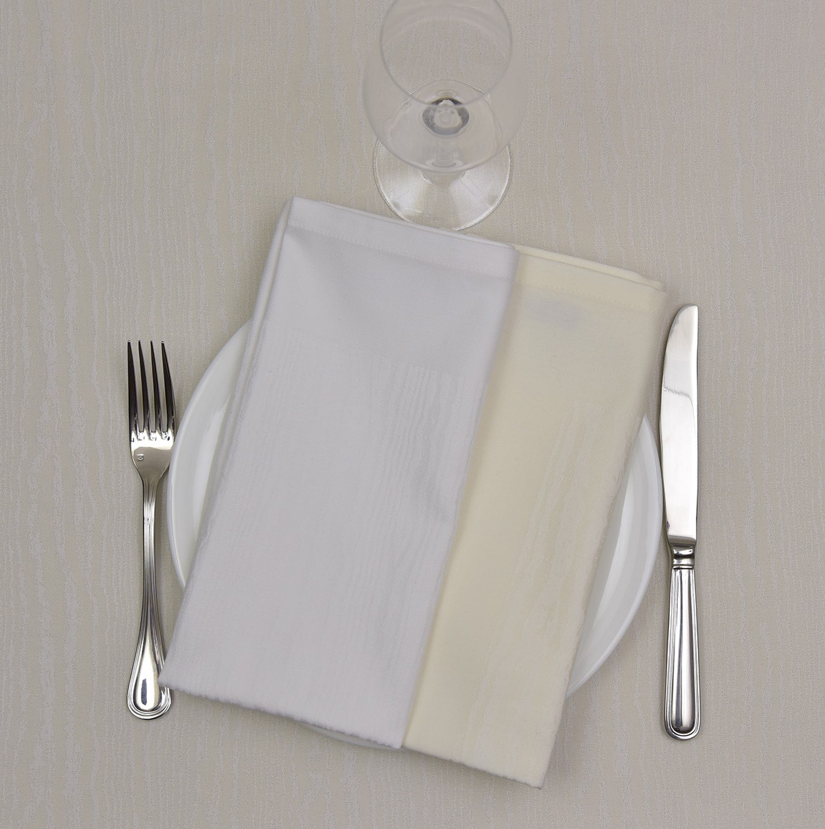 Organic Napkin 100% ELS Cotton Hemmed