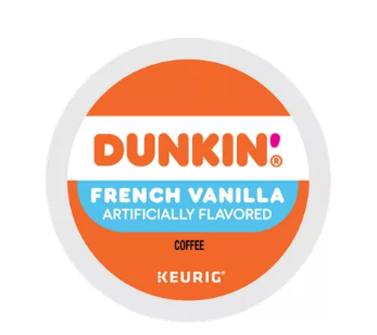Dunkin'® French Vanilla Light Roast Kosher Flavored Caffeinated K-Cups