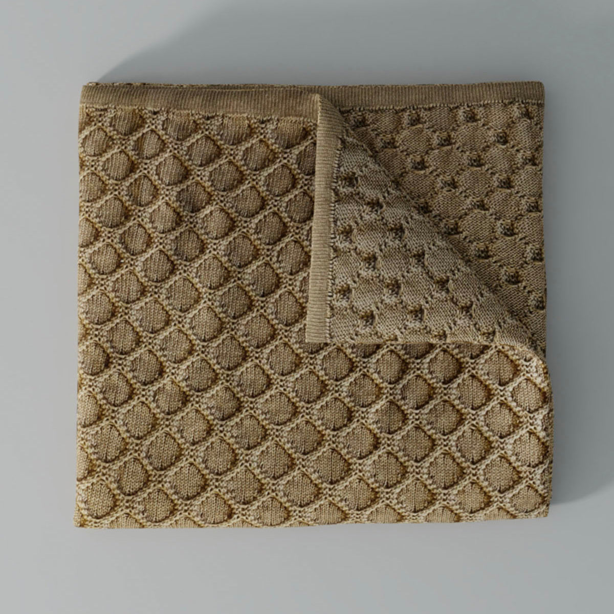 Gedin Throw Blanket, Toast