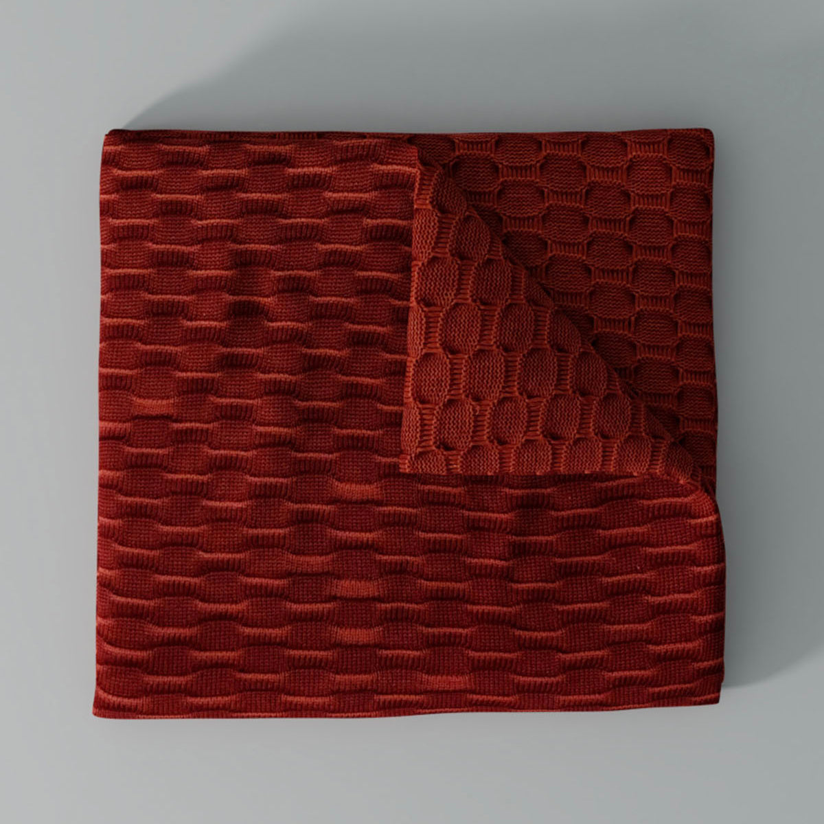 Greco Throw Blanket, Paprika